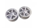 [LWT-0406WH]RAYS gram LIGHTS 57D Sports トラクションタイプ offset 6 ホワイト 2個入