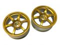 [LWT-0406G]gram LIGHTS 57D Sports ホイル トラクションtype(オフセット6/ゴールドメタル)2本入