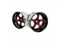 [LW-0706BCRa]WORK EMOTION T5R 2P WHEEL DEEP CONCAVE off 6 Black Candy Red