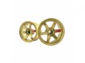 [LWH-0308Ga]TE37 Sports WHEEL High Traction type off8 Gold Metal
