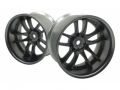[LW-0608MBCa]WORK EMOTION CR3P WHEEL DEEP RIM off8 Matte Black Chrome