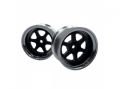 [LW-0506MCBa]WORK MEISTER L1 WHEEL STANDARD RIM off6 Matte Carbon