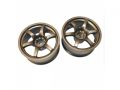 [LWT-0406BRa]gram LIGHTS 57D Sports WHEEL Traction type off6 Bronze Metal