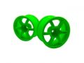 [LW-0408GRa]Neon Color gram LIGHTS 57D Sports WHEEL off8 Green