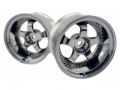 [LW-0808C]WORK MEISTER S1 3P WHEEL DEEP RIM off8 Chrome