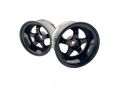 [LW-0806HGB]WORK MEISTER S1 3P WHEEL STANDARD RIM off6 High Gloss Black