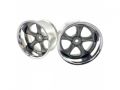 [LW-0908CGM]WORK VS KF# WHEEL DEEP RIM off8 Chrome Gray Metallic