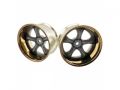 [LW-0906BGM]WORK VS KF# WHEEL STANDARD RIM off6 Bronze Gray Metallic