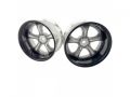 [LW-0906BPM]WORK VS KF# WHEEL STANDARD RIM off6 Black Platinum Metalic