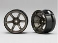 [RP-6313T6A]レーシングパフォーマー ドリフト用 ハイトラクションホイール (オフセット6mm/チタンカラー)