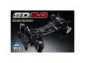 [SOR-030](予約12月末入荷）スーパードリフト SD3.0 組み立てシャーシキット ブラックバージョン