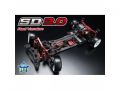 [SDR-030R](予約12月末入荷）【限定発売】スーパードリフト SD3.0 組み立てシャーシキット レッドバージョン