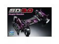 [SDR-030P](予約12月末入荷）【限定発売】スーパードリフト SD3.0 組み立てシャーシキット パープルバージョン