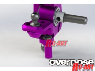 OD2439]アジャスタブルアルミナックルセット Type-2(For RWD